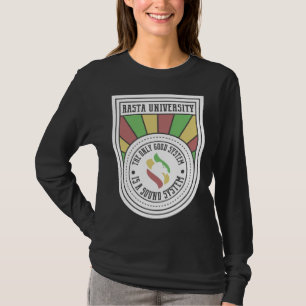 Het enige goede systeem is een Sound System Rasta T-shirt