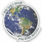 Het enige huis dat ik ooit heb gekend sticker (Voorkant)