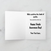 Het enige kaart-Zee van de Dag van de Voorlichting Feestdagen Kaart (Binnen)