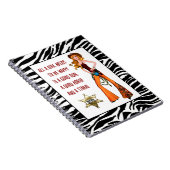 "Het enige meisje dat gelukkig moet zijn is..." No Notitieboek (Rechterzijde)