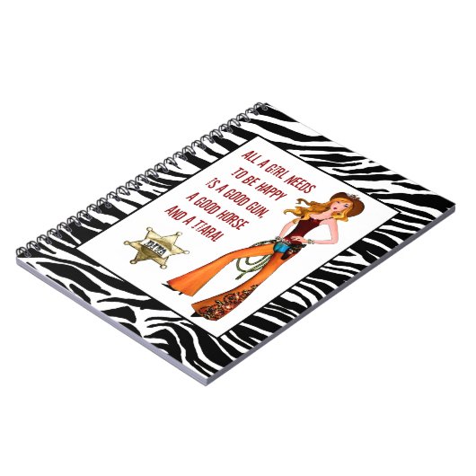 "Het enige meisje dat gelukkig moet zijn is..." No Notitieboek (Linkerzijde)