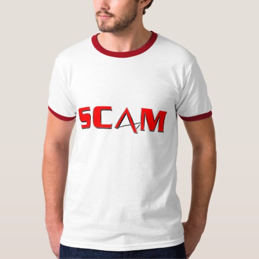 Het enige SCAM T-shirt (Voorkant)