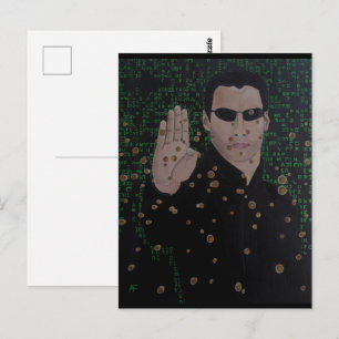 Het enige schilderij van Alfred Fox Briefkaart