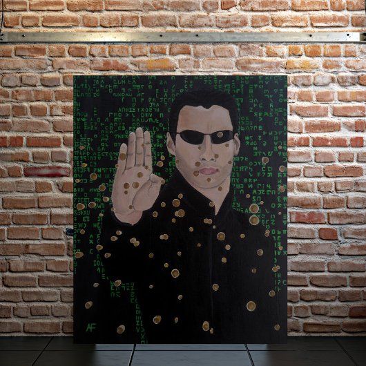 Het enige schilderij van Alfred Fox Canvas Afdruk