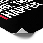 Het enige slechte citaat van de Gym van de Werking Poster (Hoek)