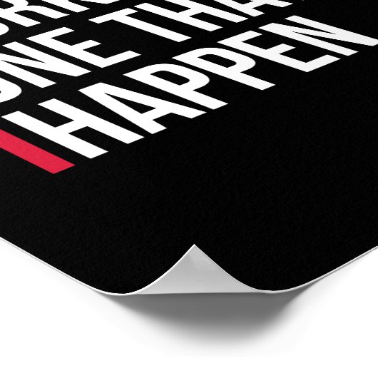 Het enige slechte citaat van de Gym van de Werking Poster (Hoek)