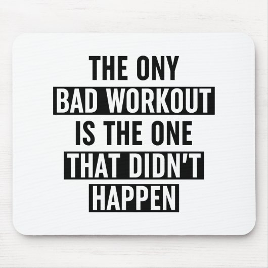 Het enige slechte resultaat is dat wat er niet geb muismat (Voorkant)