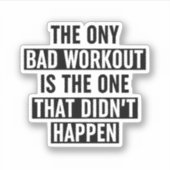 Het enige slechte resultaat is dat wat er niet geb sticker (Voorkant)