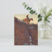 Het enige spoor van Maynard Dixon Briefkaart (Staand voorkant)