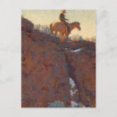 Het enige spoor van Maynard Dixon Briefkaart (Voorkant)