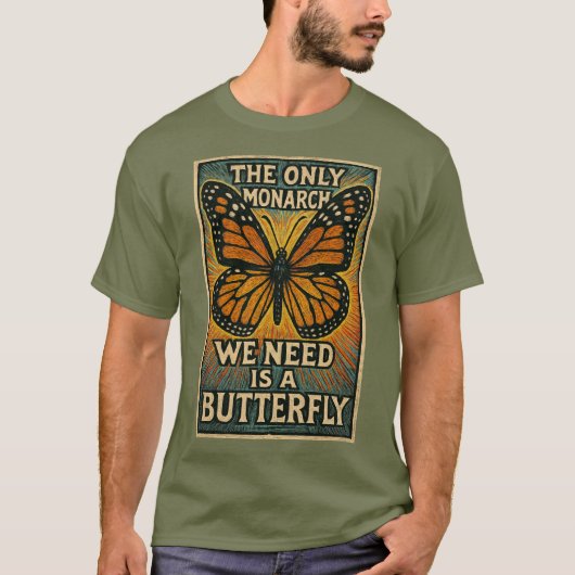 Het enige staatshoofd dat we nodig hebben T-Shirt (Voorkant)