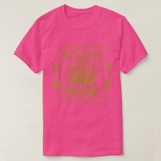 Het enige stadium van de mengelmoonsalade Eclipse T-shirt (Design voorkant)