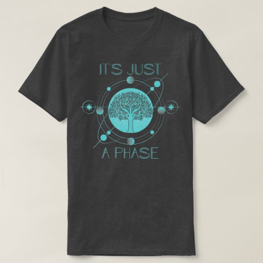 Het enige stadium van de mengelmoonsalade Eclipse T-shirt (Design voorkant)