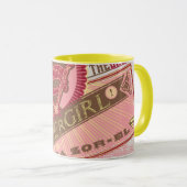 Het enige supermeisje mok (Voorkant rechts)