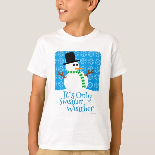 Het enige truienweer t-shirt (Voorkant)