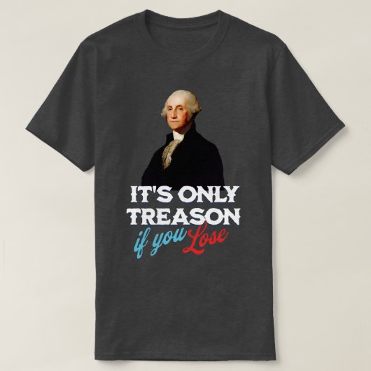 Het enige verraad als je verliest t-shirt (Design voorkant)