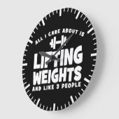 Het enige waar ik om geef is gewichtheffen. Grappi Grote Klok (Hoek)
