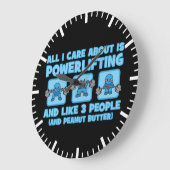 Het enige waar ik om geef is powerlifting - Kawaii Grote Klok (Hoek)