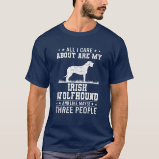 Het enige waar ik om geef zijn mijn Ierse wolfshon T-shirt