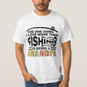 HET ENIGE WAARVAN IK VIND, IS GEVIST GRANDPA. T-SHIRT (Voorkant)