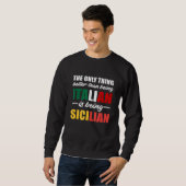 Het enige wat beter is dan Italiaans zijn is Trui (Voorkant volledig)
