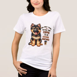 HET ENIGE WAT BETER IS DAN KOFFIE IS DE DUITSE HER Tri-Blend SHIRT