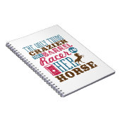 Het enige wat Crazier is dan Barrel Racer is haar  Notitieboek (Rechterzijde)