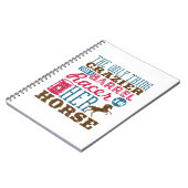 Het enige wat Crazier is dan Barrel Racer is haar  Notitieboek (Linkerzijde)