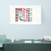 Het enige wat Crazier is dan Barrel Racer is haar  Spandoek (Beurs)