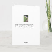 Het enige wat deze Bulldog voor Kerstmis wil is... Feestdagen Kaart (Achterkant)