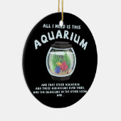 Het enige wat ik nodig heb is deze aquariumvistank keramisch ornament (Rechts)