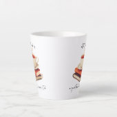 Het enige wat ik nodig heb is een goed boek en een latte mok (Voorkant)