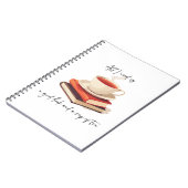 Het enige wat ik nodig heb is een goed boek en een notitieboek (Linkerzijde)