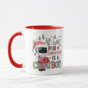 🤖Het enige wat ik voor Kerstmis wil is een Chatbo Mok