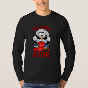 Het enige wat ik weet is Love Cute Grandma Penguin T-shirt