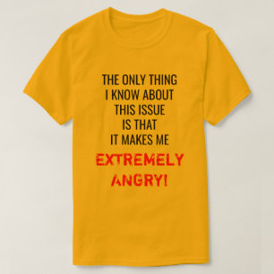 "HET ENIGE WAT IK WEET OVER DIT ONDERWERP..." T-SHIRT