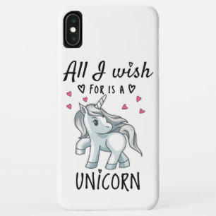 Het enige wat ik wens is een Eenhoorn Case-Mate iPhone Case