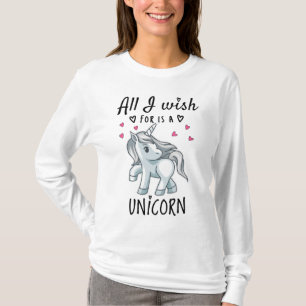 Het enige wat ik wens is een Eenhoorn T-shirt