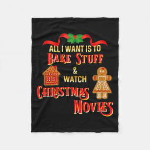 Het enige wat ik wil doen is Kerstfilms kijken en Fleece Deken