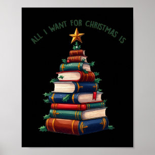 Het enige wat ik wil voor kerstboeken is een kerst poster