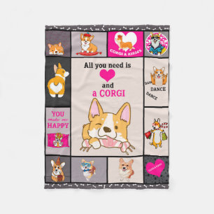 Het enige wat je nodig hebt is Corgi deken