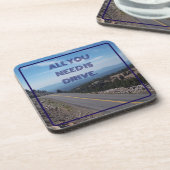 Het enige wat je nodig hebt is een gepersonaliseer bier onderzetter (Linkerzijde)