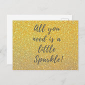 Het enige wat je nodig hebt is een kleine vonk - g briefkaart (Voorkant / Achterkant)