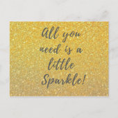 Het enige wat je nodig hebt is een kleine vonk - g briefkaart (Voorkant)