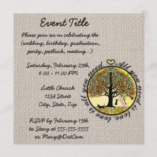 Het enige wat je nodig hebt is een liefdesboom van kaart