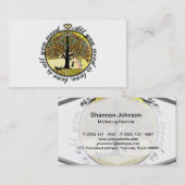 Het enige wat je nodig hebt is een liefdesboom van visitekaartje (Voorkant / Achterkant)