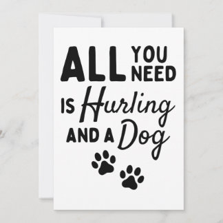 Het enige wat je nodig hebt is kwetsen en een hond kaart