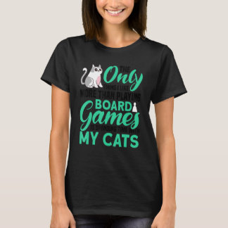 het enige wat katten kan doen in spellen van spelk t-shirt