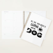 Het enige wat mama nodig heeft is koffie en haar h planner (Display)