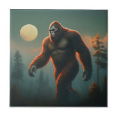 Het Enigma van het Bos: Bigfoot Tegeltje (Voorkant)
